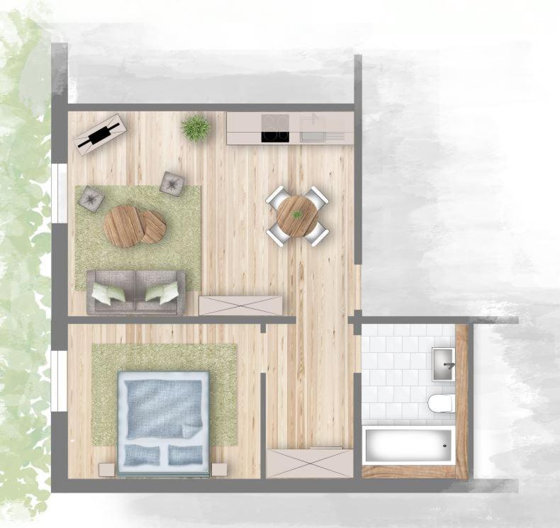 Gutshof Schirgiswalde Apartment Bagian luar foto